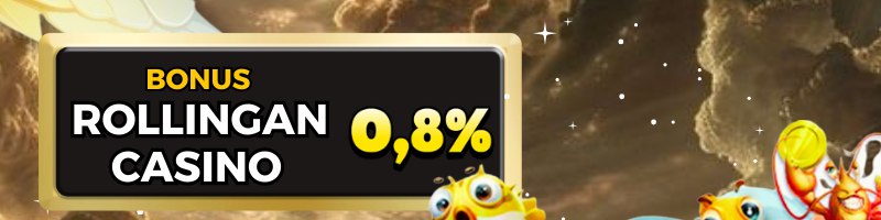BONUS ROLLINGAN CASINO 0.8%%